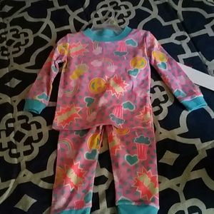 New baby girl pajama set 12 months